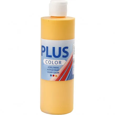 Plus Color Harrastemaali, Yellow Sun, 250 ml/1 fl.