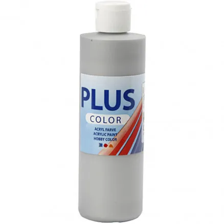 Plus Color Harrastemaali, Hopea, 250 ml/1 fl.