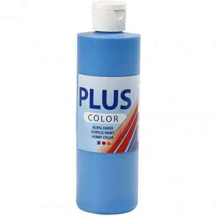 Plus Color Harrastemaali, Pääsininen, 250 ml/1 fl.
