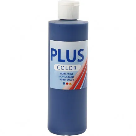 Plus Color Harrastemaali, laivastonsininen, 250 ml / 1 pullo.