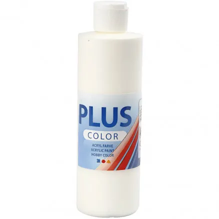 Plus Color Harrastemaali, Offwhite, 250ml